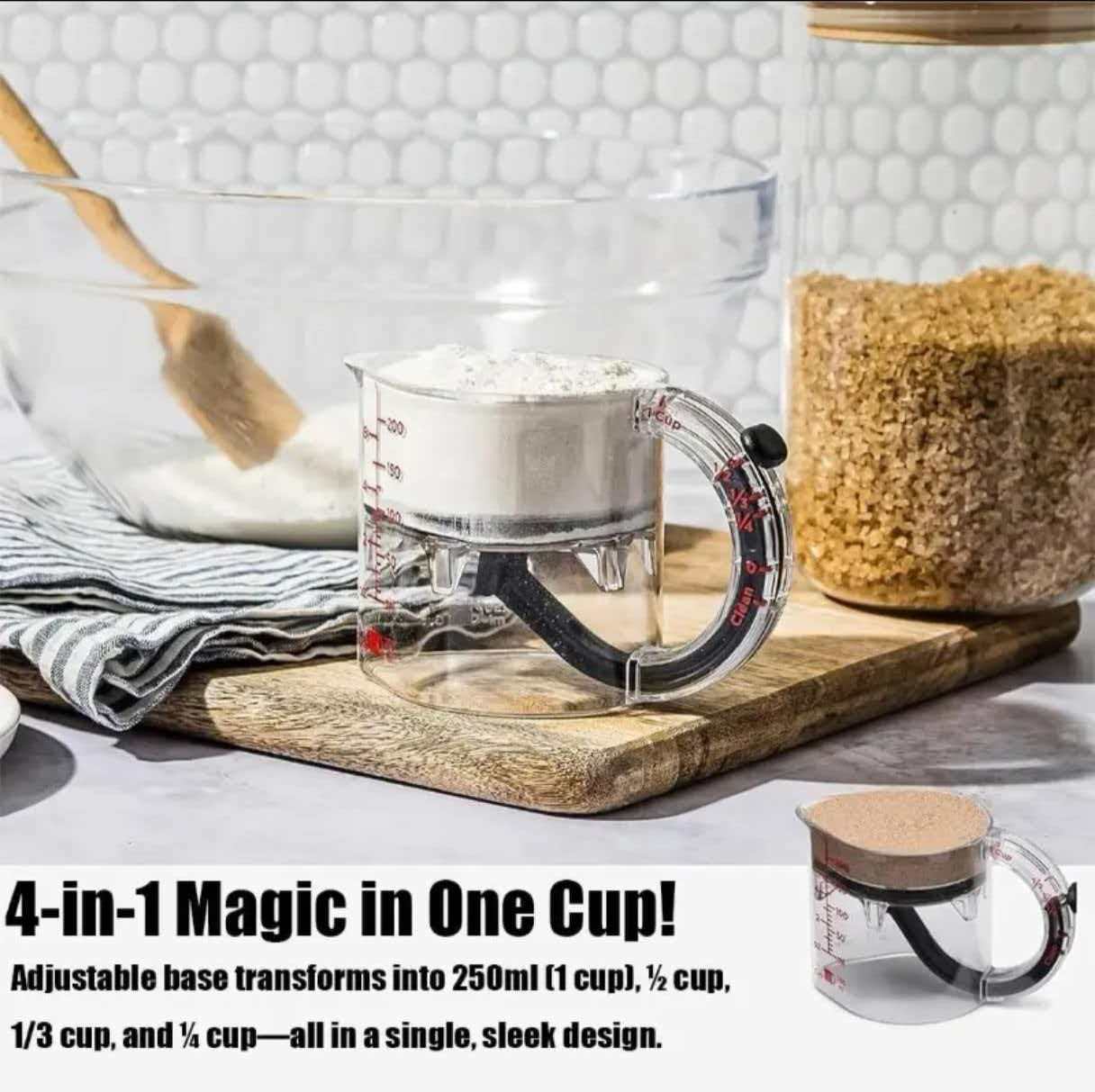 Adjustable Measuring Cup