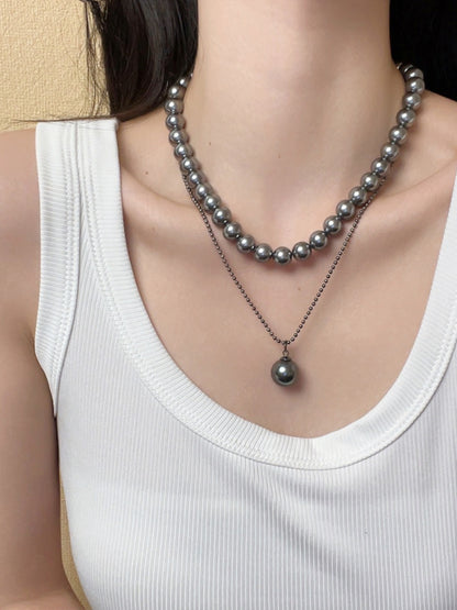 Tahitian Layered Pearl Necklace