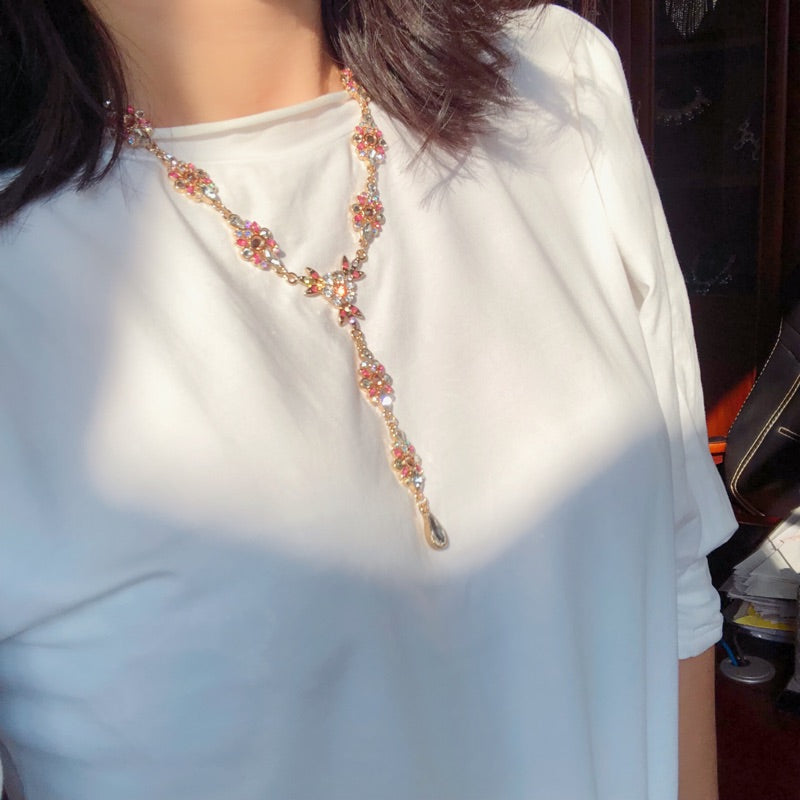 Waterdrop Y-Shape Necklace