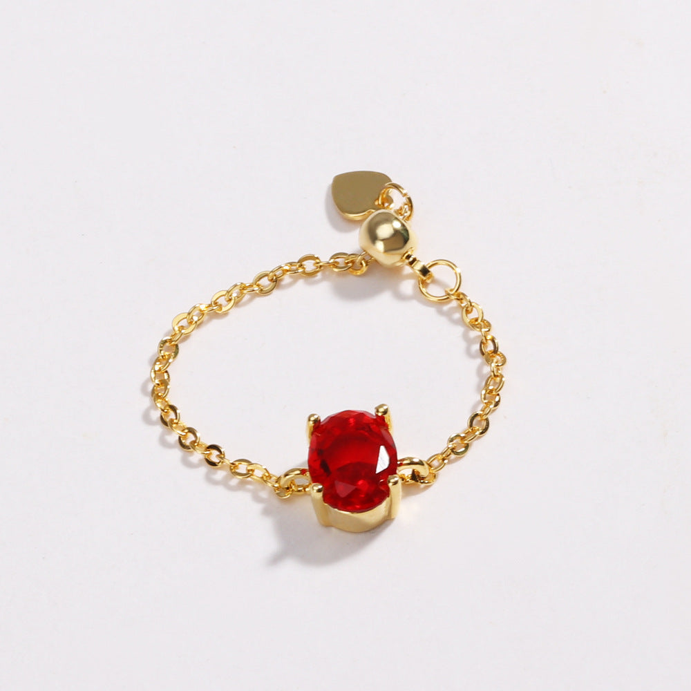 Adjustable Chain Stylish Ring