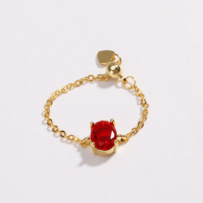 Adjustable Chain Stylish Ring
