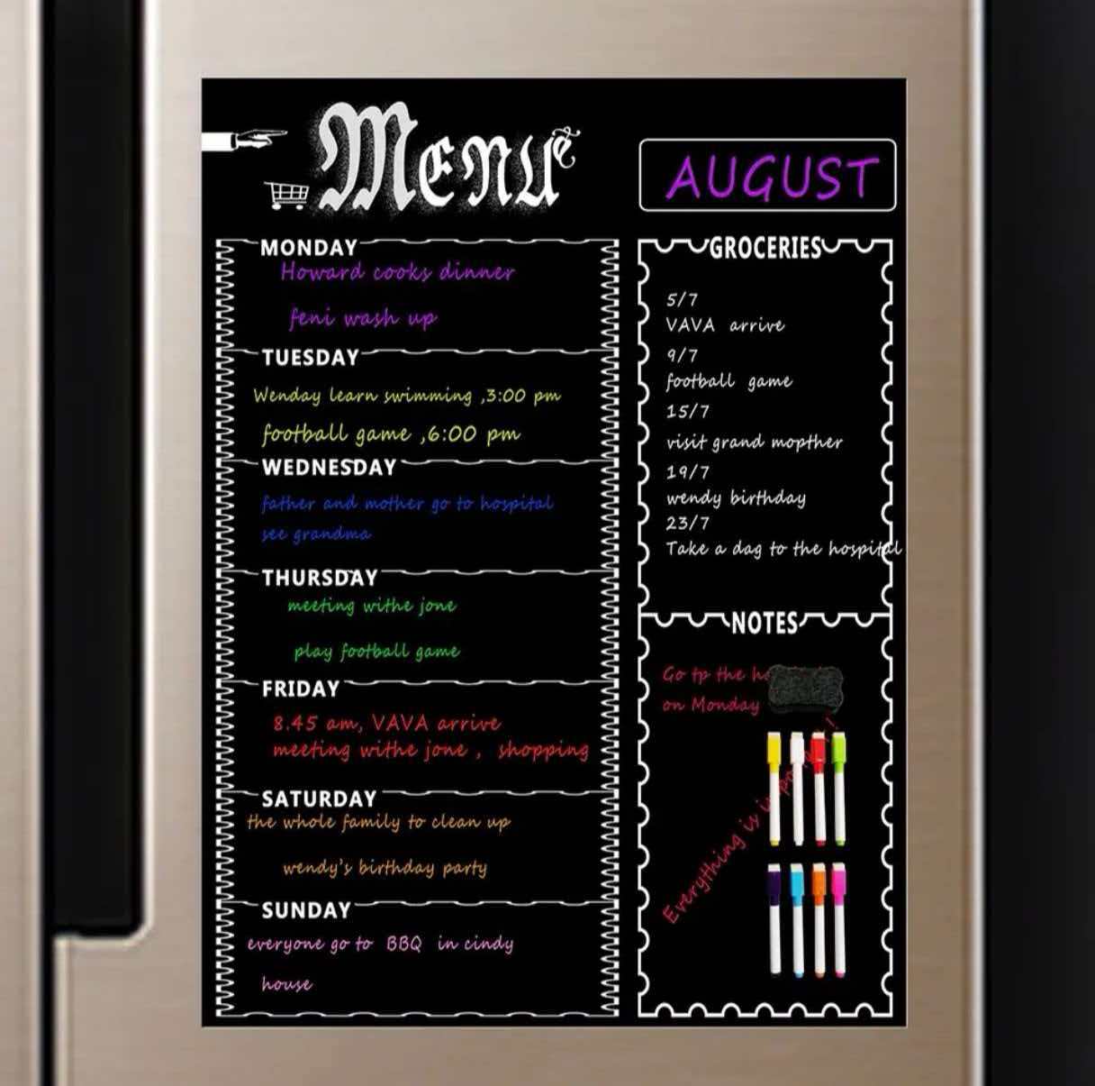 Magnetic Message Board