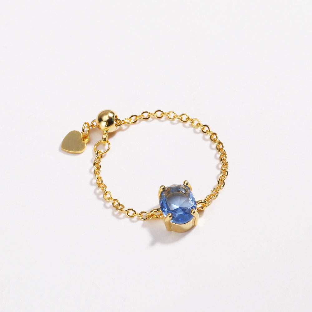 Adjustable Chain Stylish Ring