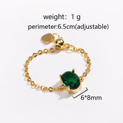 Adjustable Chain Stylish Ring