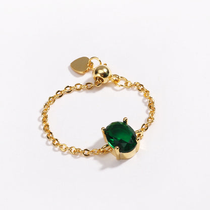 Adjustable Chain Stylish Ring