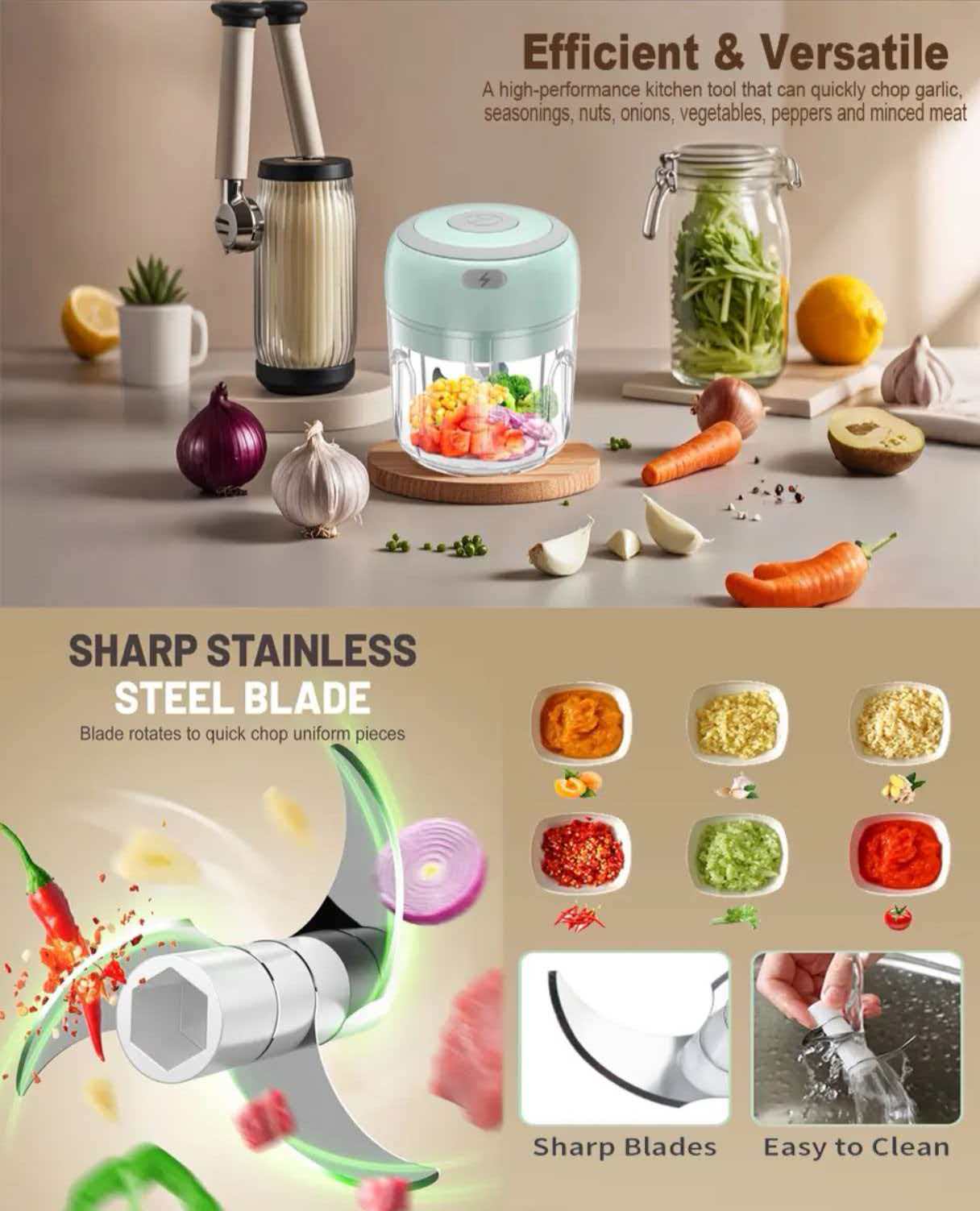 Electric Garlic Masher