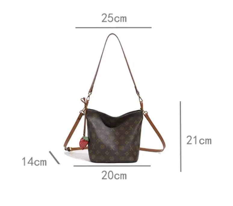 Vintage Monogram Bucket Bag