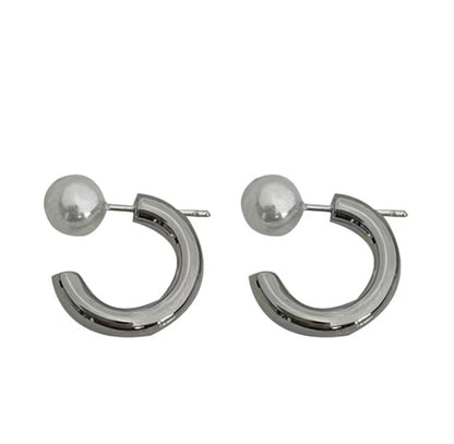925 Sterling Silver Pearl Earrings