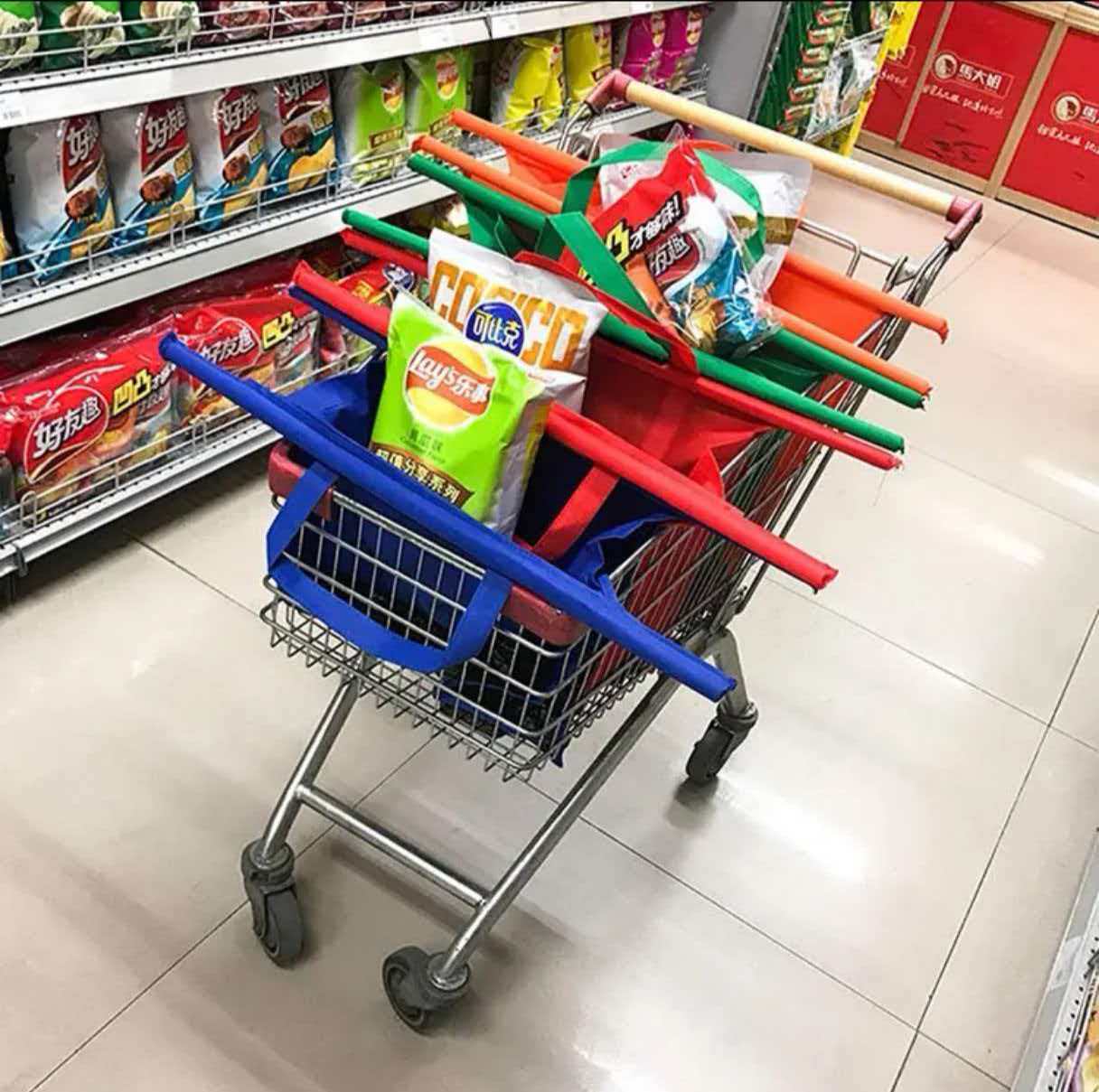4Ps Compact Foldable Grocery Bag