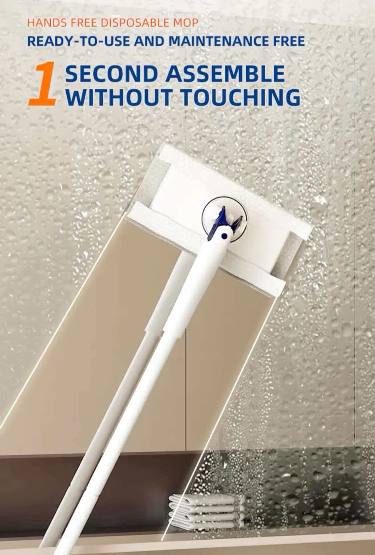 Flat Mop For Wet Wipes