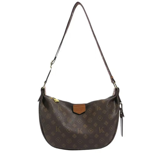 Vintage Monogram Dumpling Bag