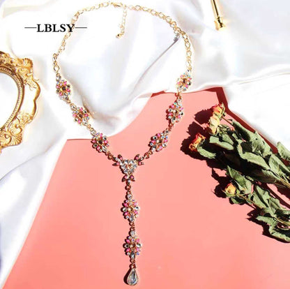 Waterdrop Y-Shape Necklace