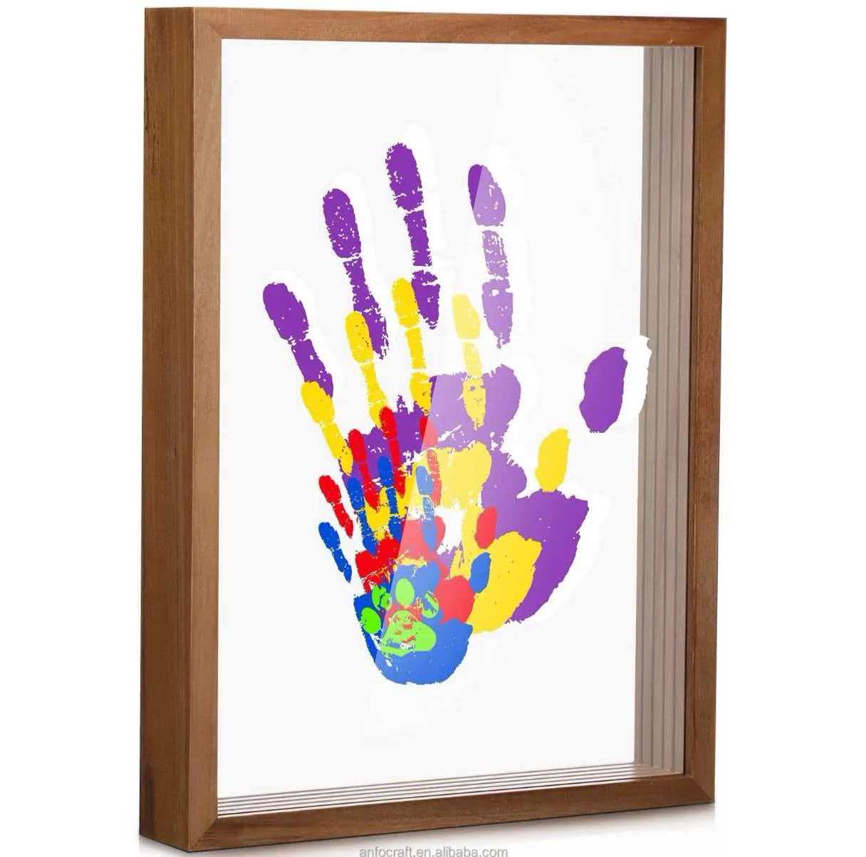 DIY Handprint Photo Frame