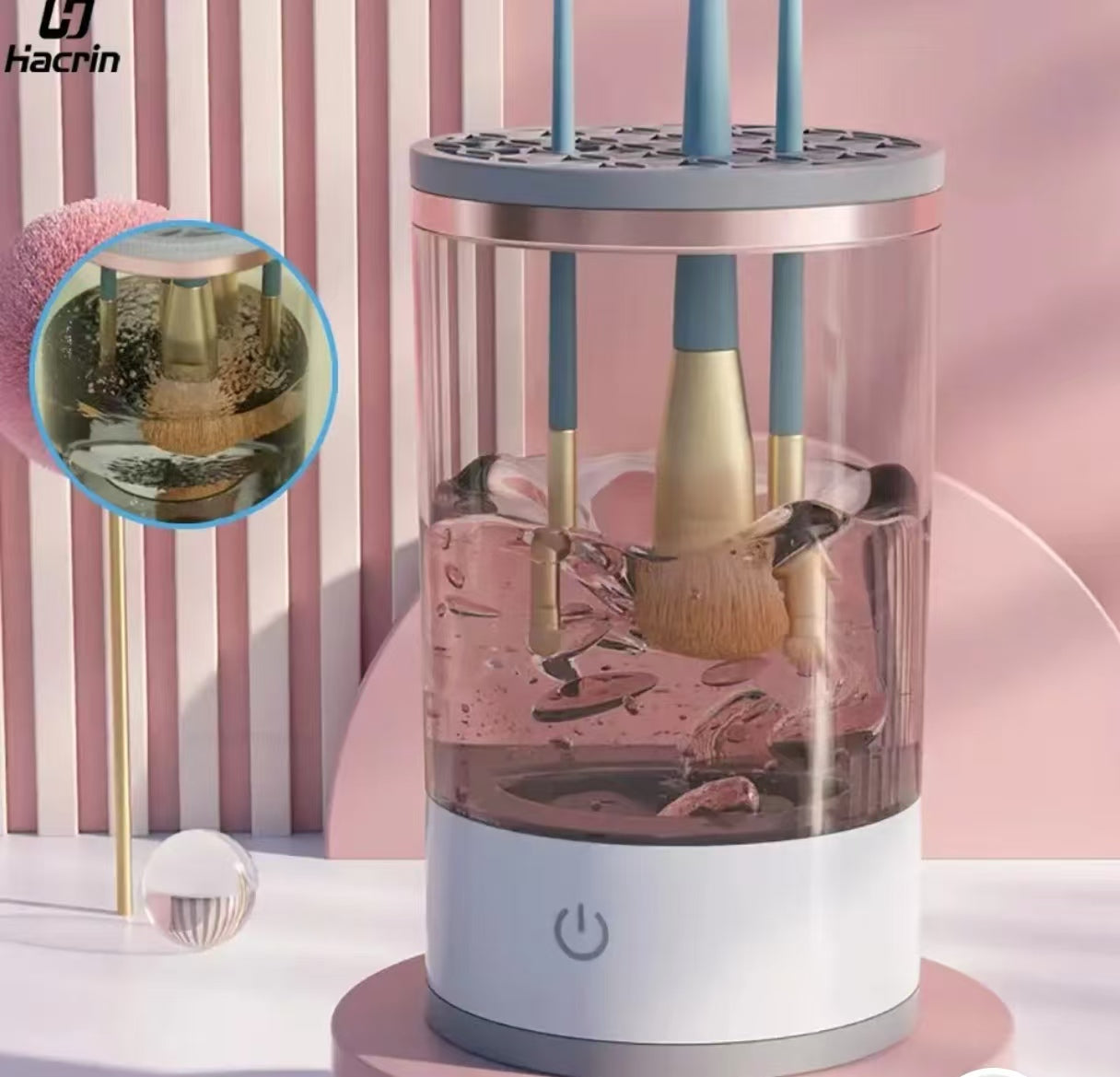 Electric Portable Makeup Brush Cleaner