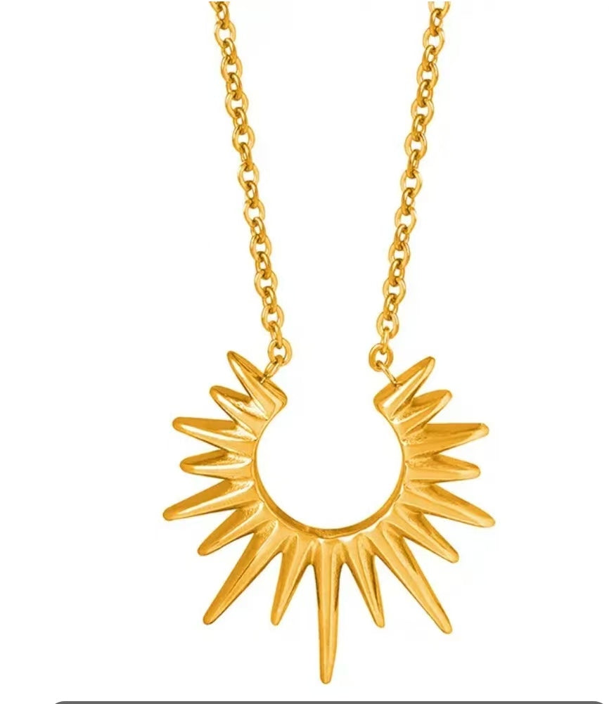 Sunflower Necklace