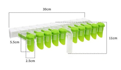 Wall-mounted Seasoning Packet Rack
