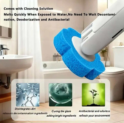 Toilet Brush with Disposable Heads