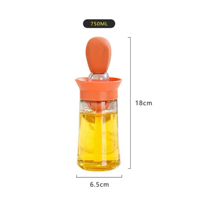 Silicone Oil Brush Bottle