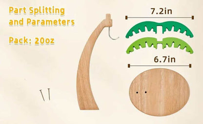 Wooden Banana Storage Rack