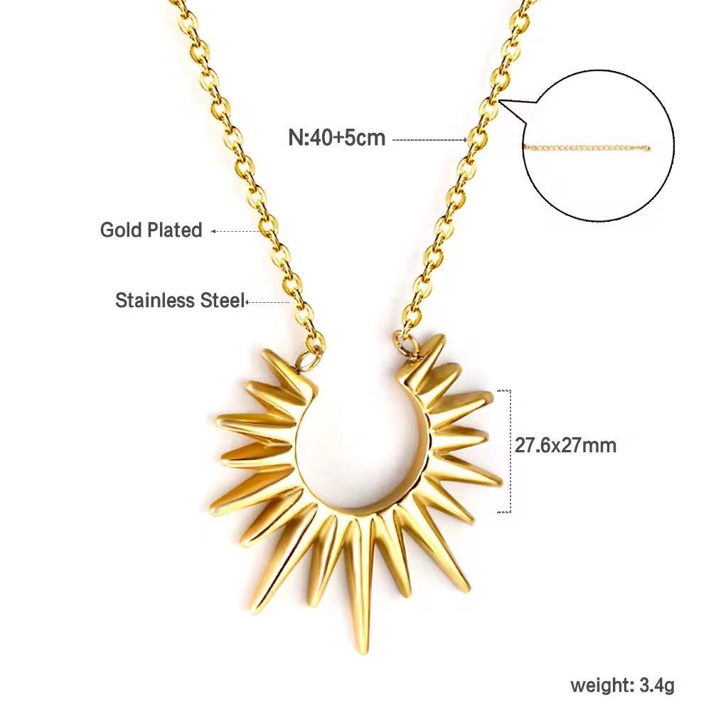 Sunflower Necklace