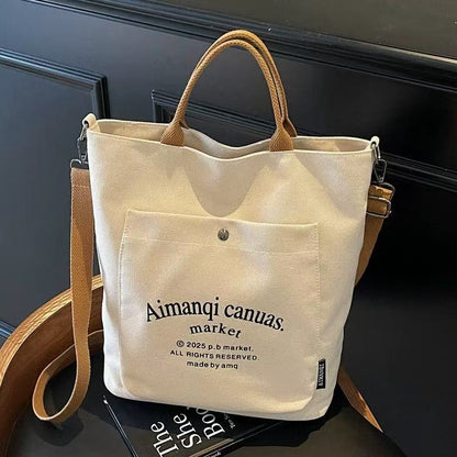 Women's Large Canvas Tote Bag