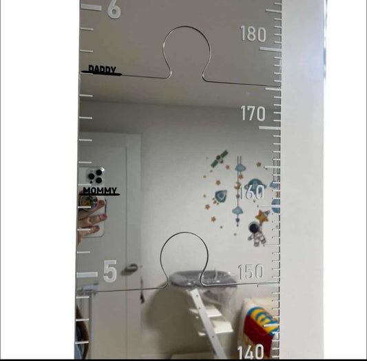 Mirror Height Chart Puzzle
