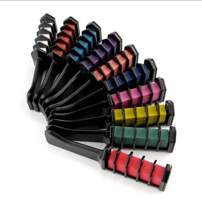 10-Color Hair Dye Comb