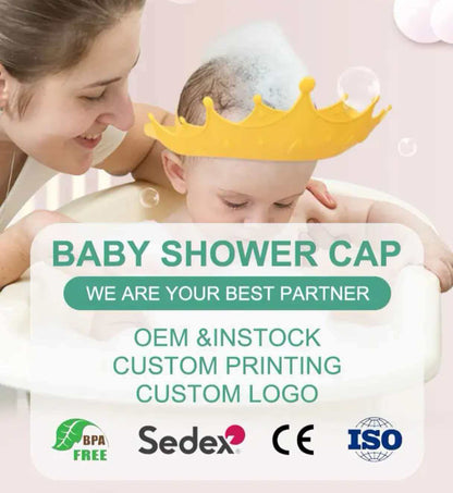 Kid's Hair-washing Cap
