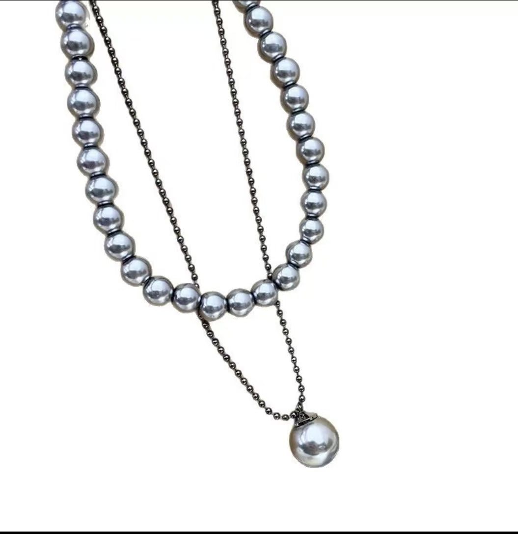 Tahitian Layered Pearl Necklace