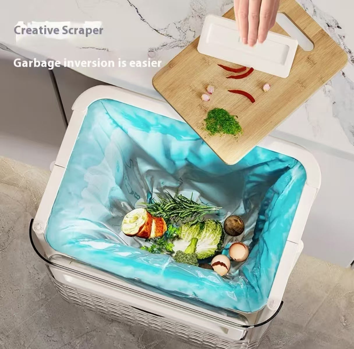 Wall-mounted Trash Can