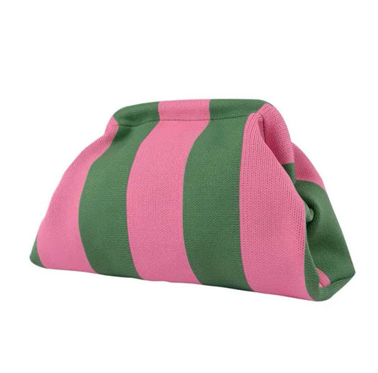 Striped Organizer Pouch