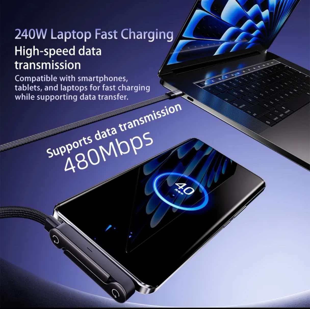 Mobile Gaming Charging Cable