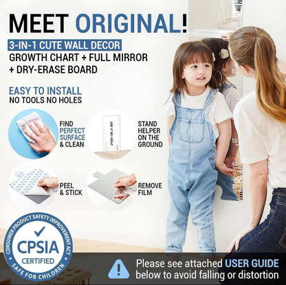 Mirror Height Chart Puzzle