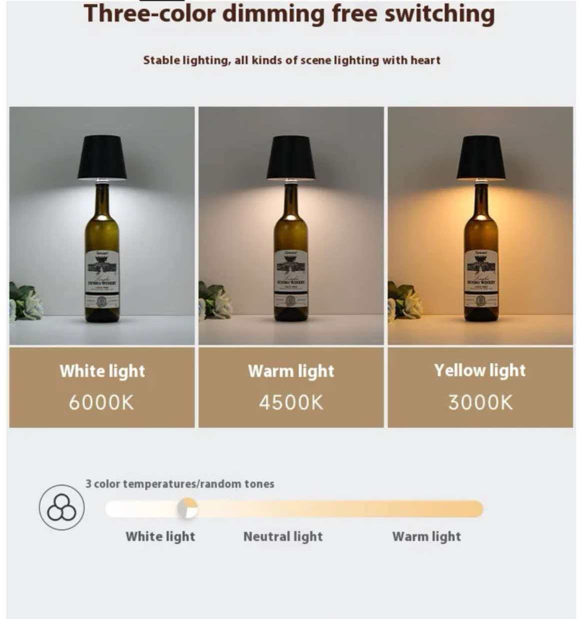 Wine Bottle  Lamp