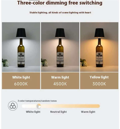 Wine Bottle  Lamp