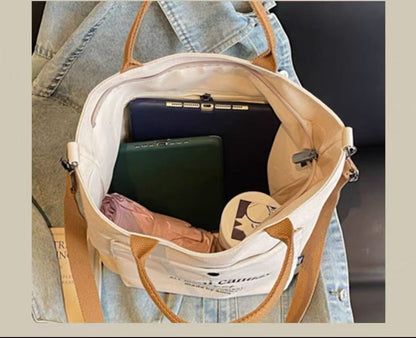 Women's Large Canvas Tote Bag