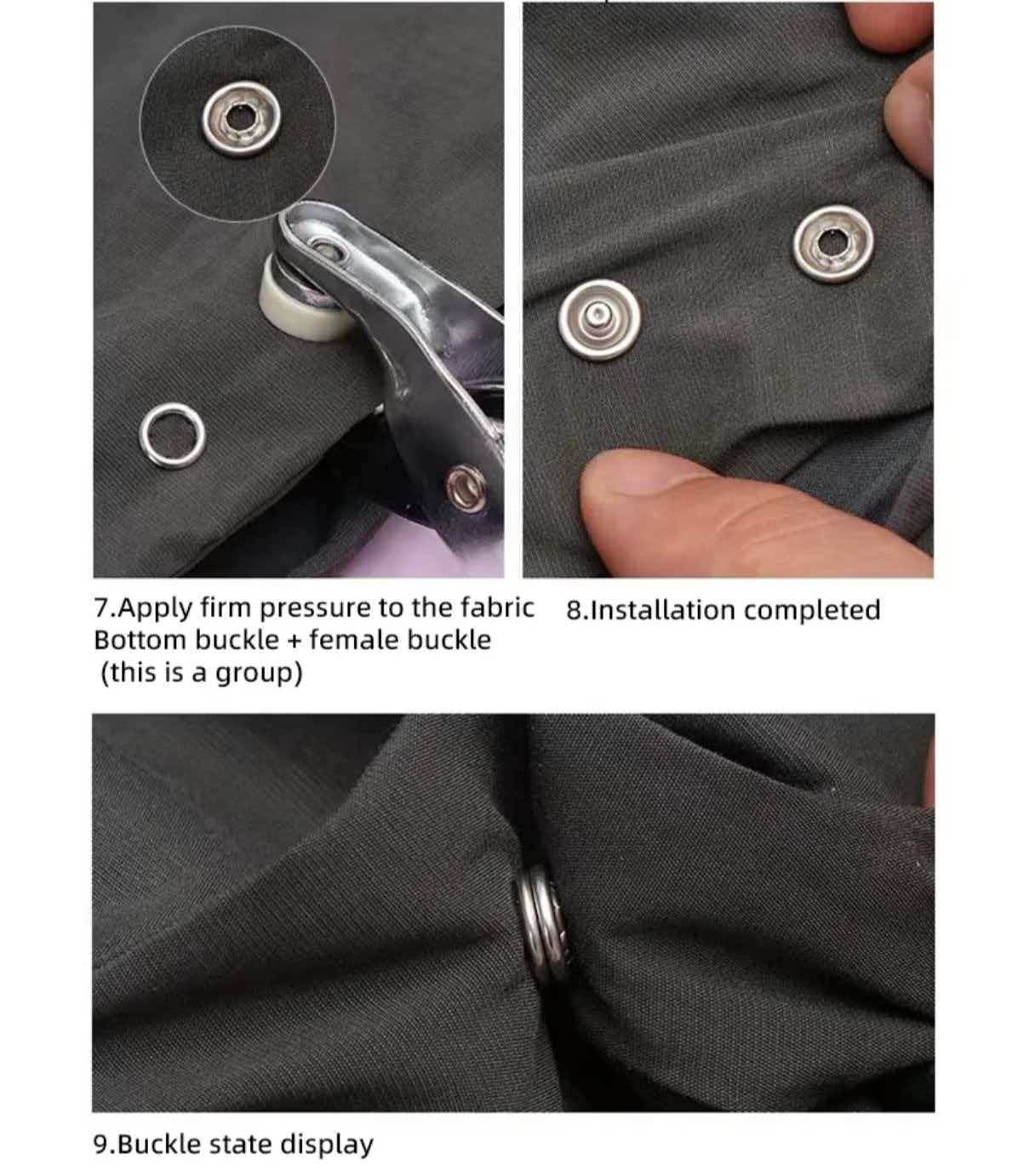 Manual Snap Setting Pliers