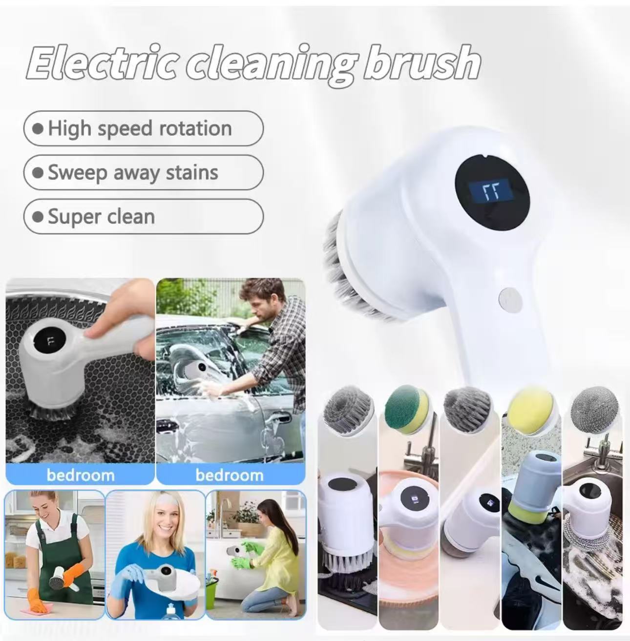 Electri Cleaning Brush