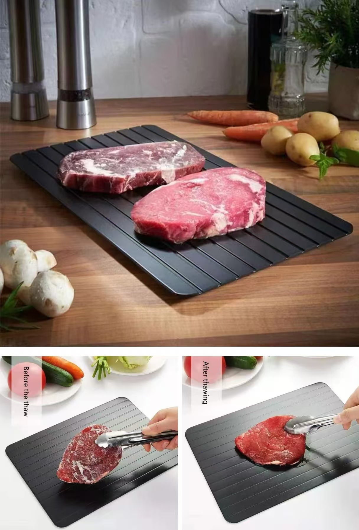 Quick Defrosting Tray