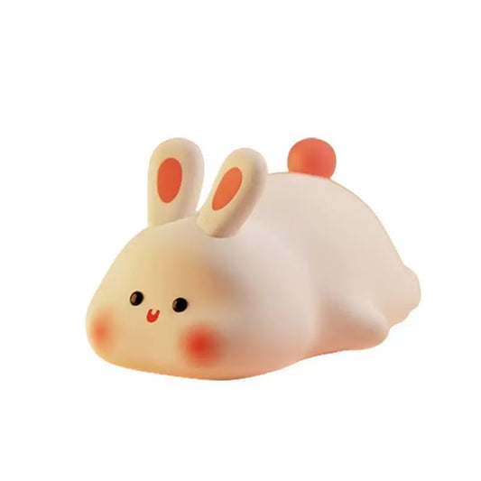 Cute Bunny Silicone Color Changing Night Light