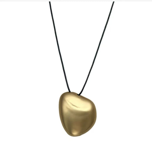 Irregular Geometric Pendant Necklace