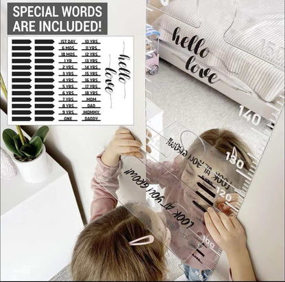 Mirror Height Chart Puzzle
