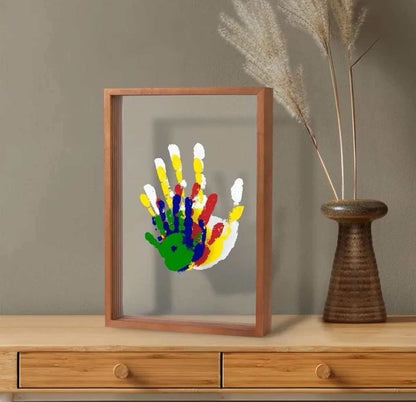 DIY Handprint Photo Frame