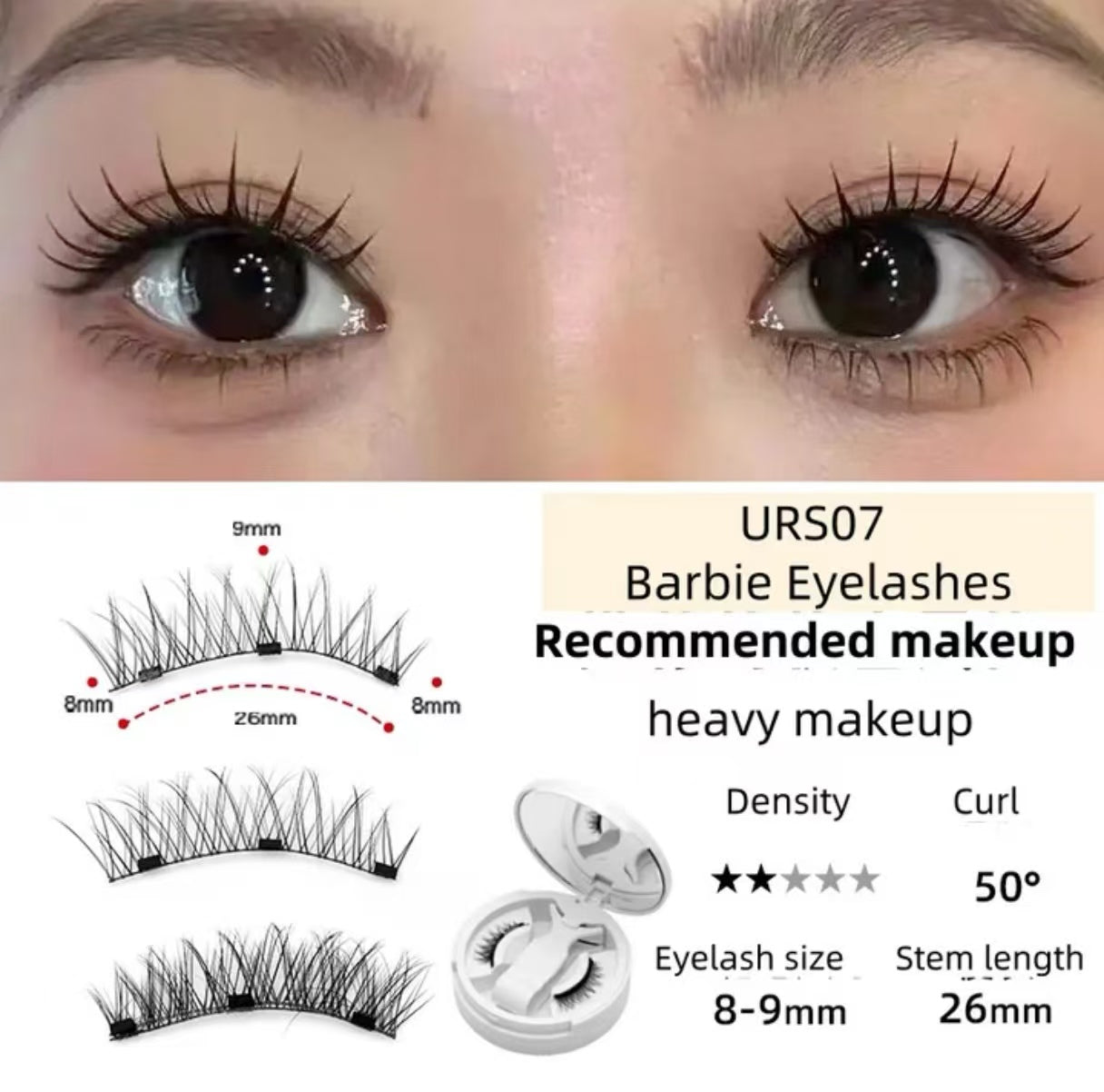 Magnetic False Eyelash Kit