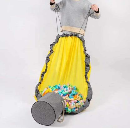 Circular Toy Bin Storage Bag