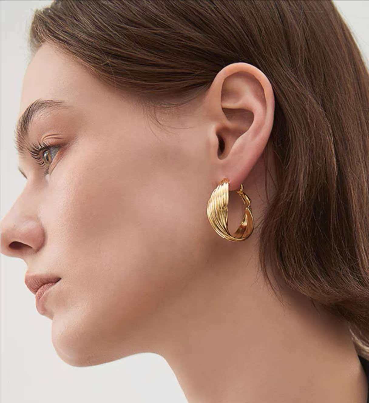 Sterling Hoop Earrings
