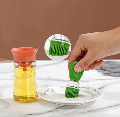 Silicone Oil Brush Bottle
