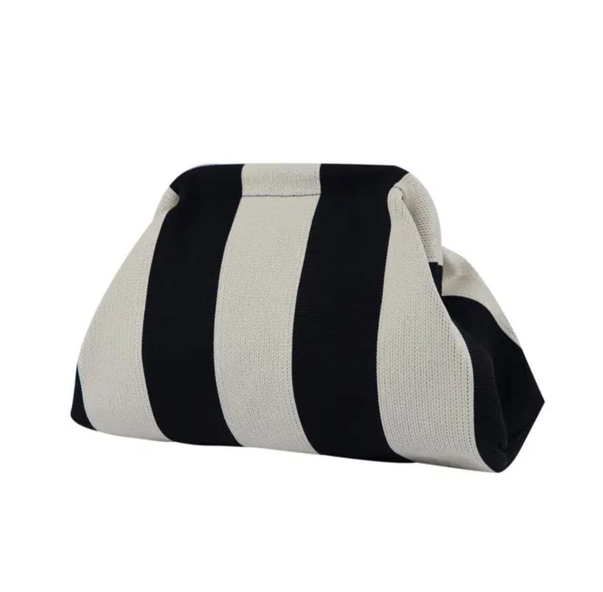 Striped Organizer Pouch