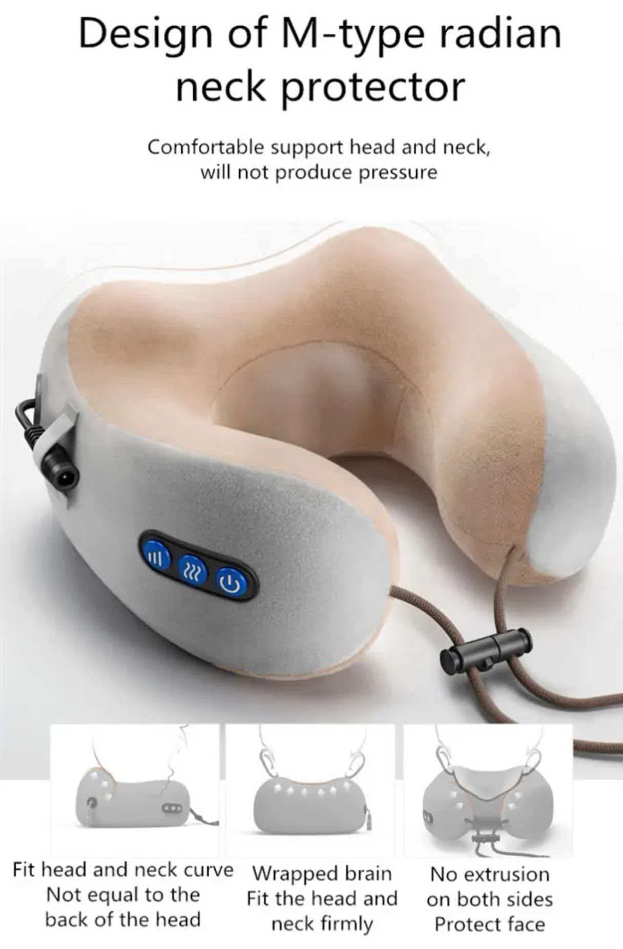U-Shaped Neck Massager