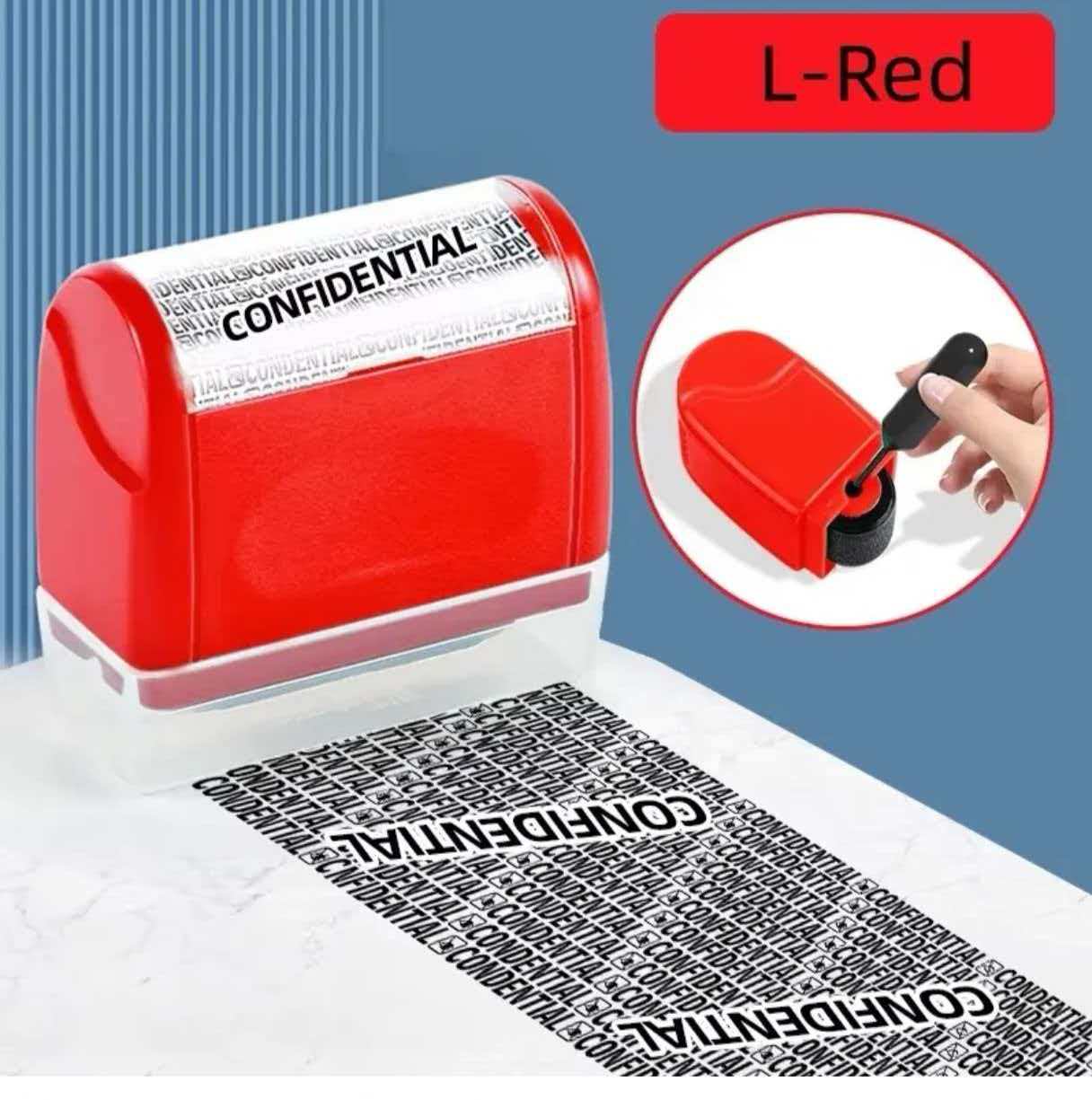 Roller Confidential Stamp